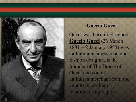 whos the designer of gucci|who founded gucci.